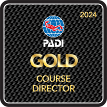 PADI Gold Course Director Enzo Volpicelli 2024