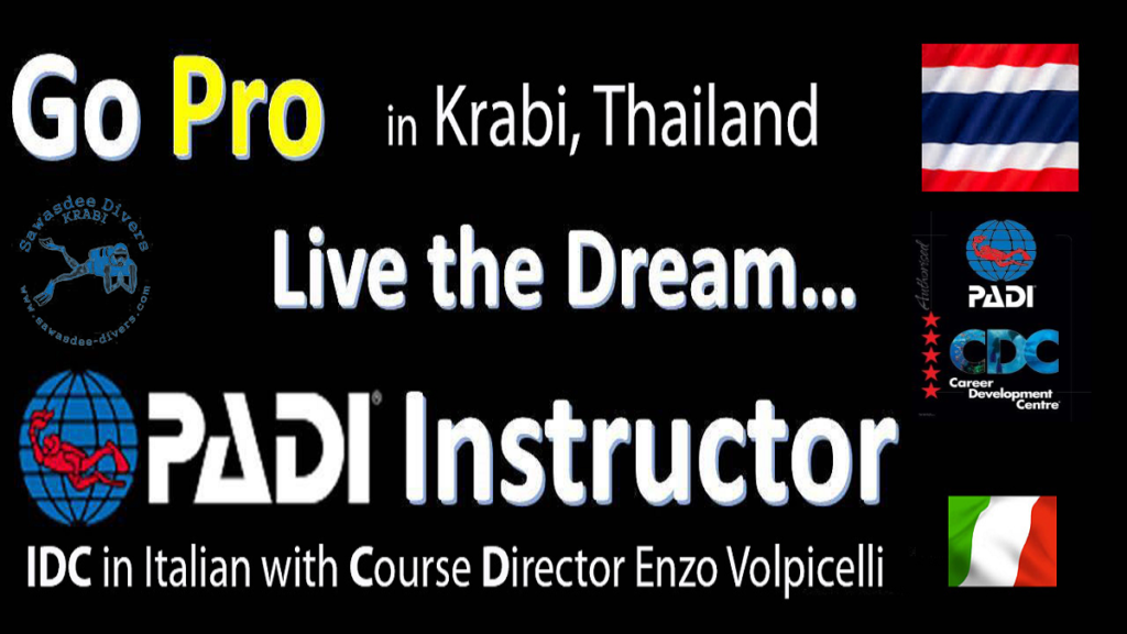 PADI Instructor in Thailand